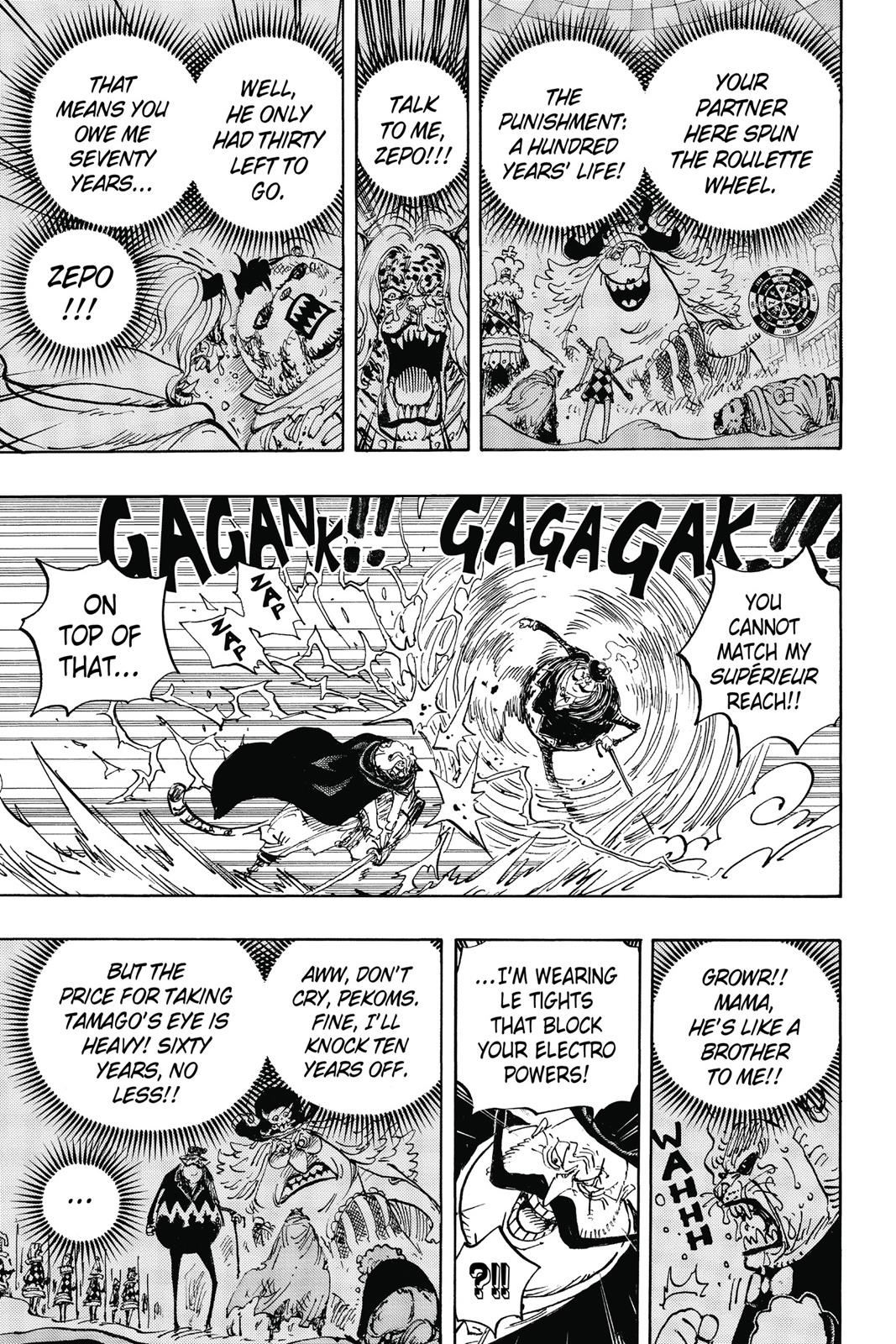 One Piece Chapter 850 - Page 9