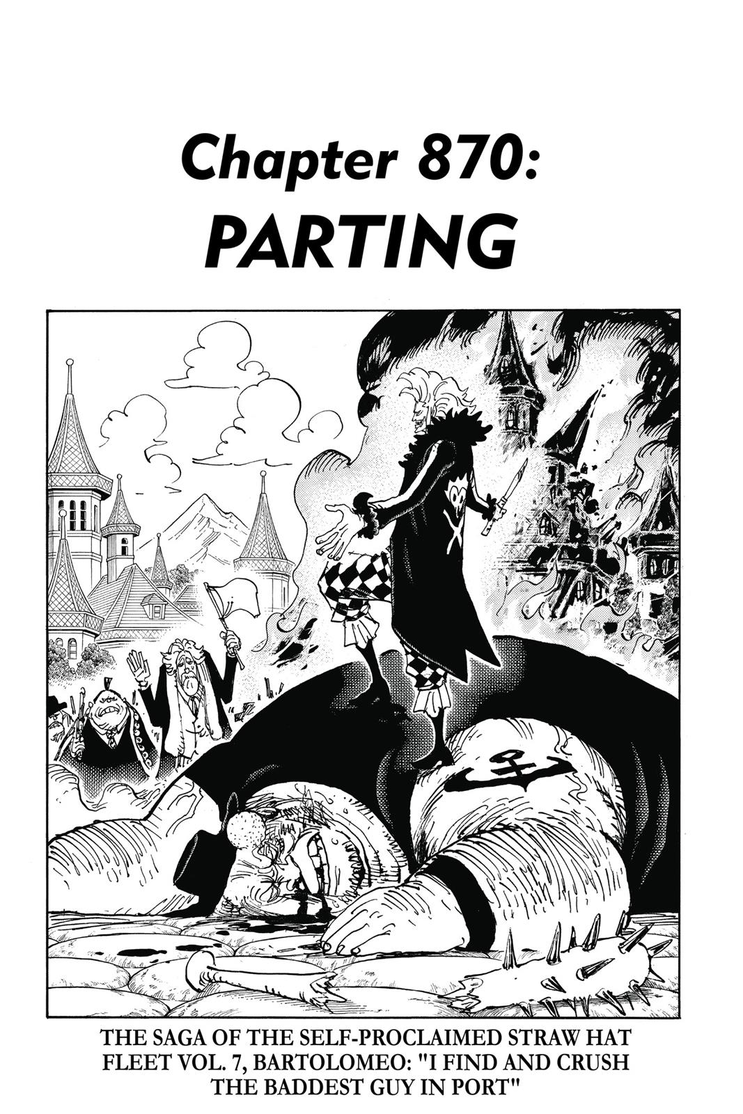 One Piece Chapter 870 - Page 7