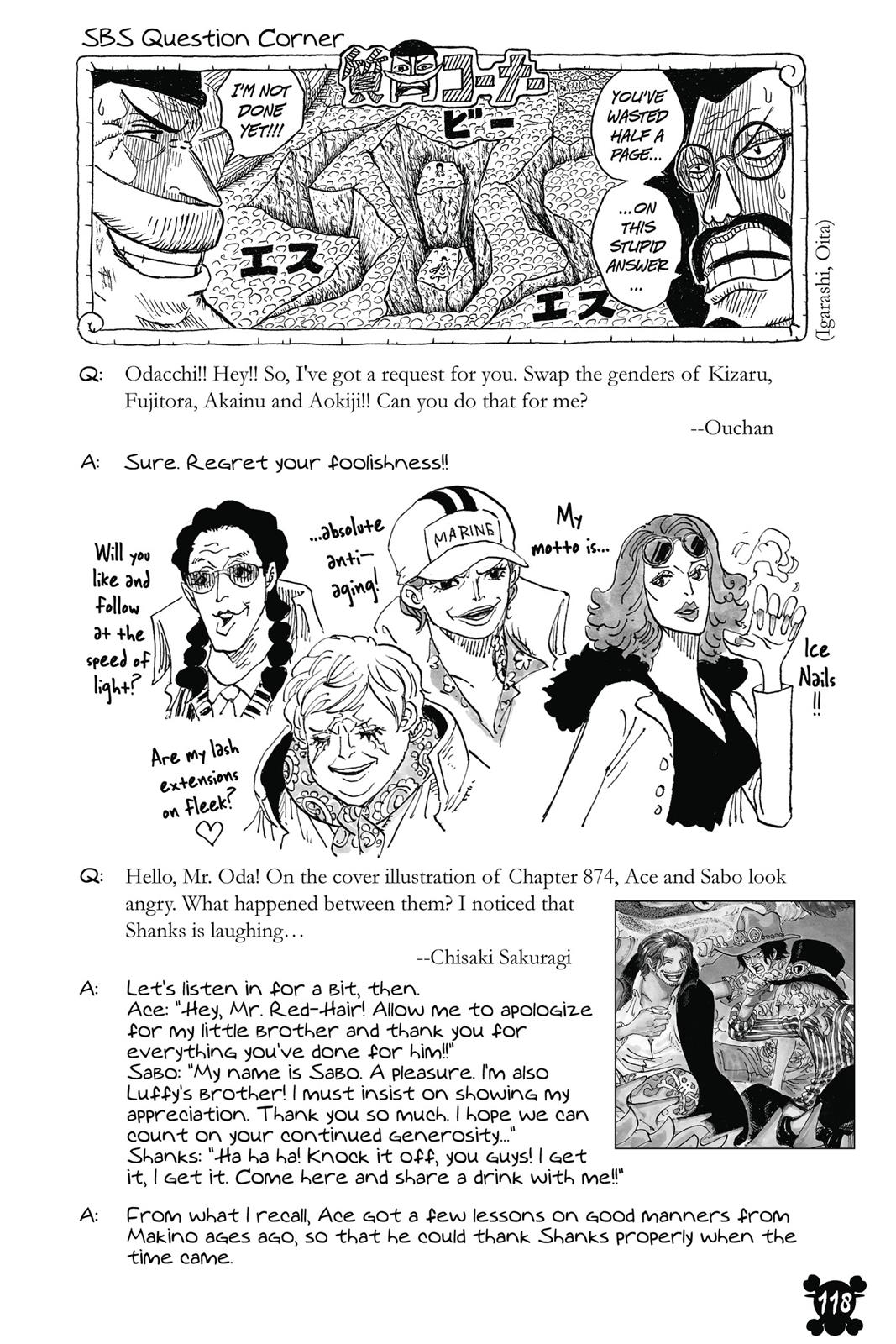 One Piece Chapter 875 - Page 17