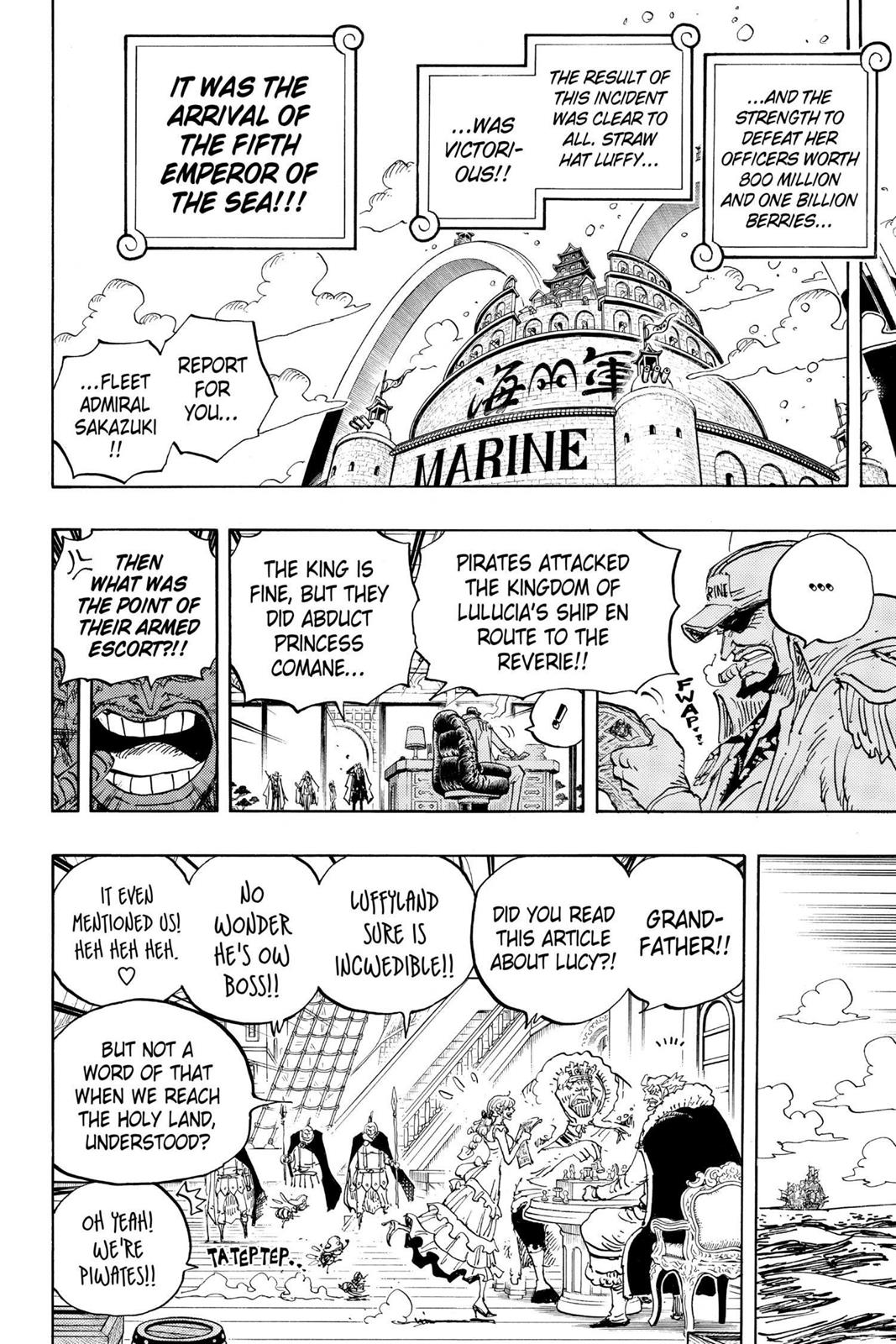 One Piece Chapter 903 - Page 8