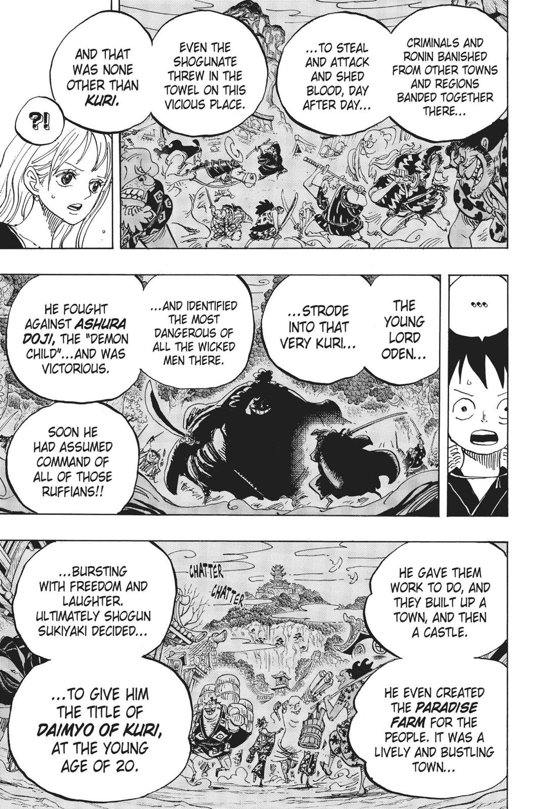 One Piece Chapter 920 - Page 3