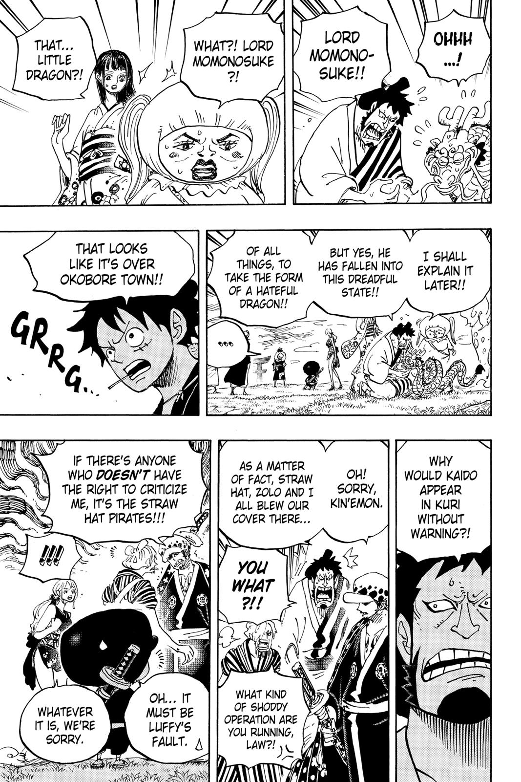 One Piece Chapter 922 - Page 9