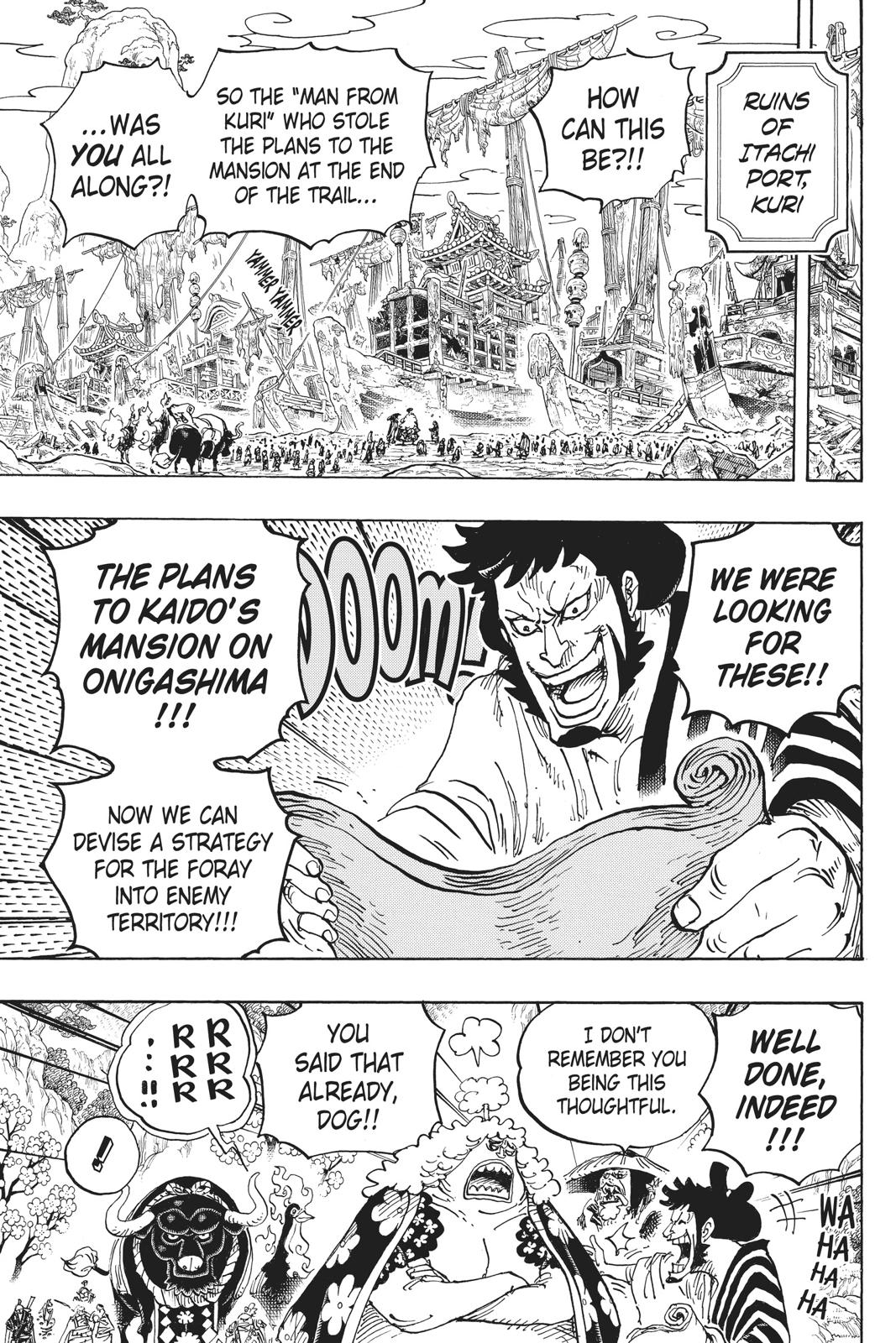 One Piece Chapter 952 - Page 11