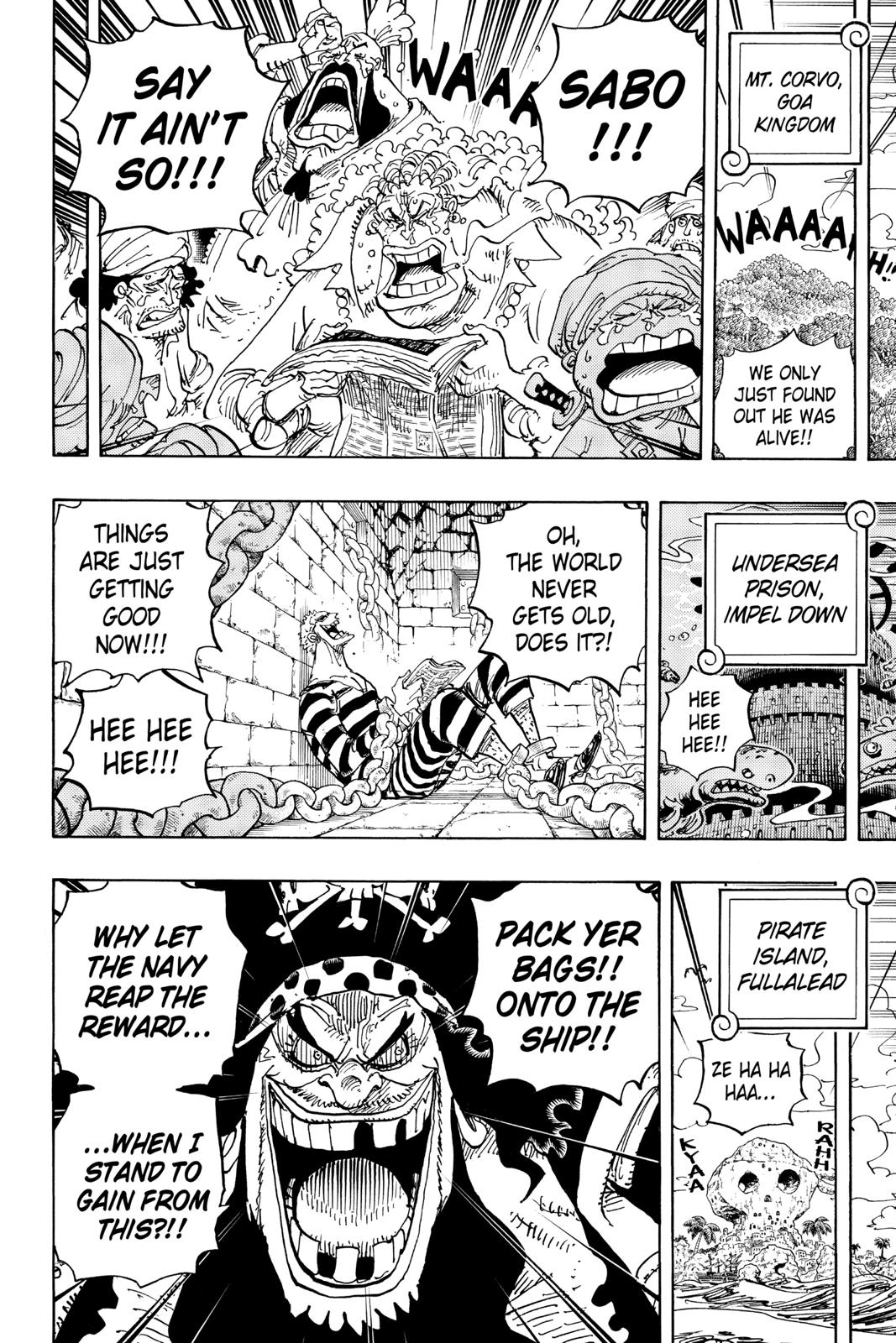 One Piece Chapter 956 - Page 10