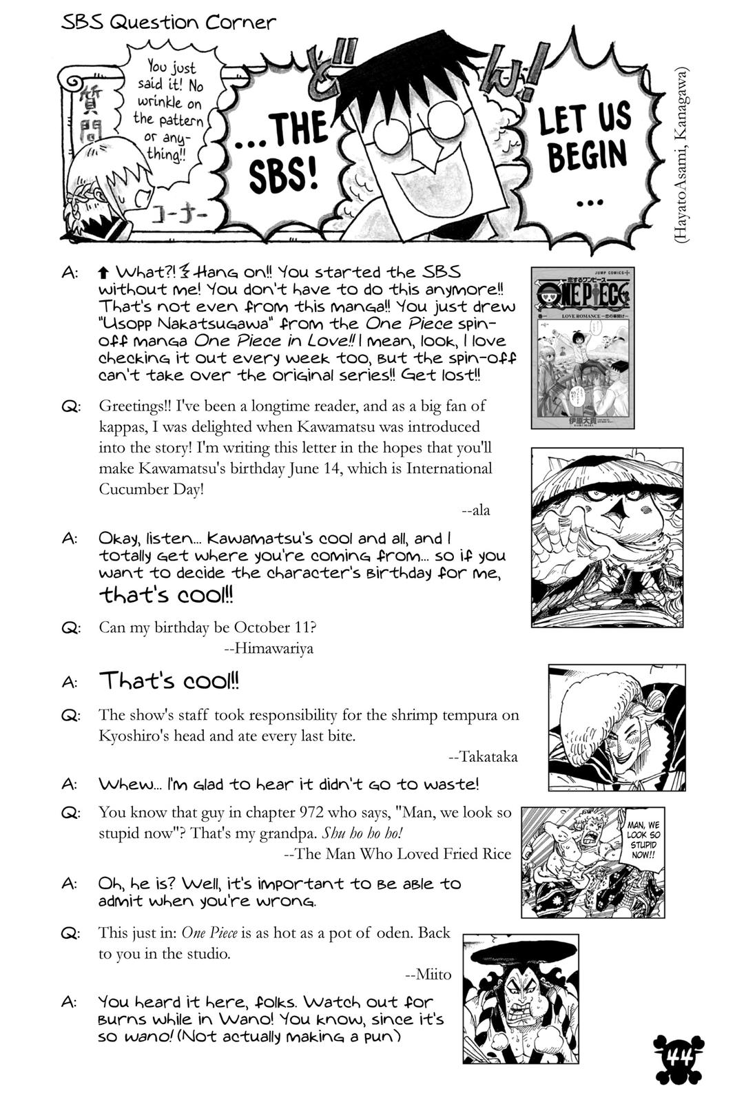 One Piece Chapter 976 - Page 19