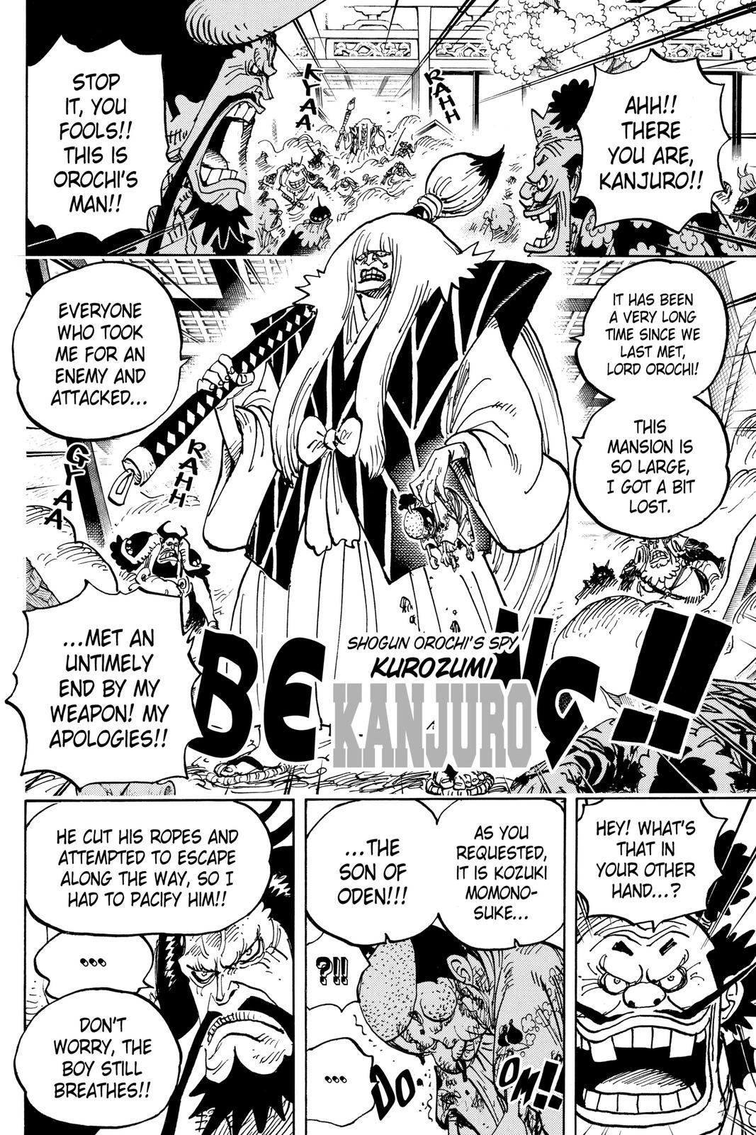 One Piece Chapter 982 - Page 4