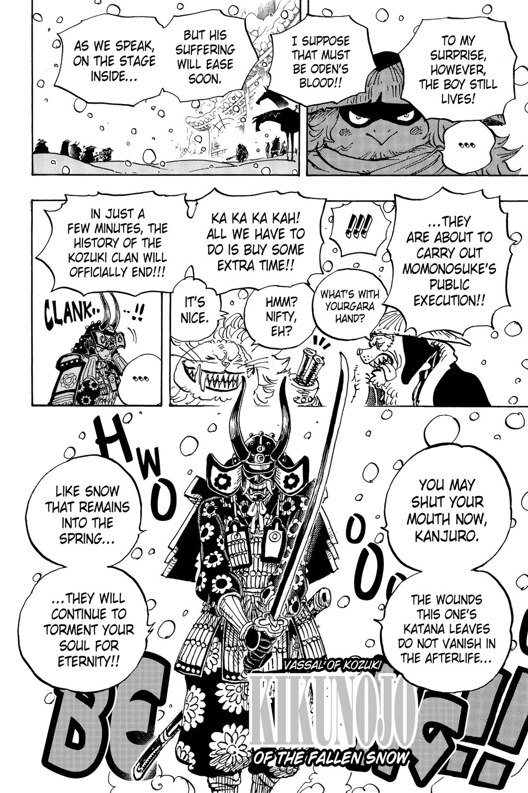 One Piece Chapter 985 - Page 11
