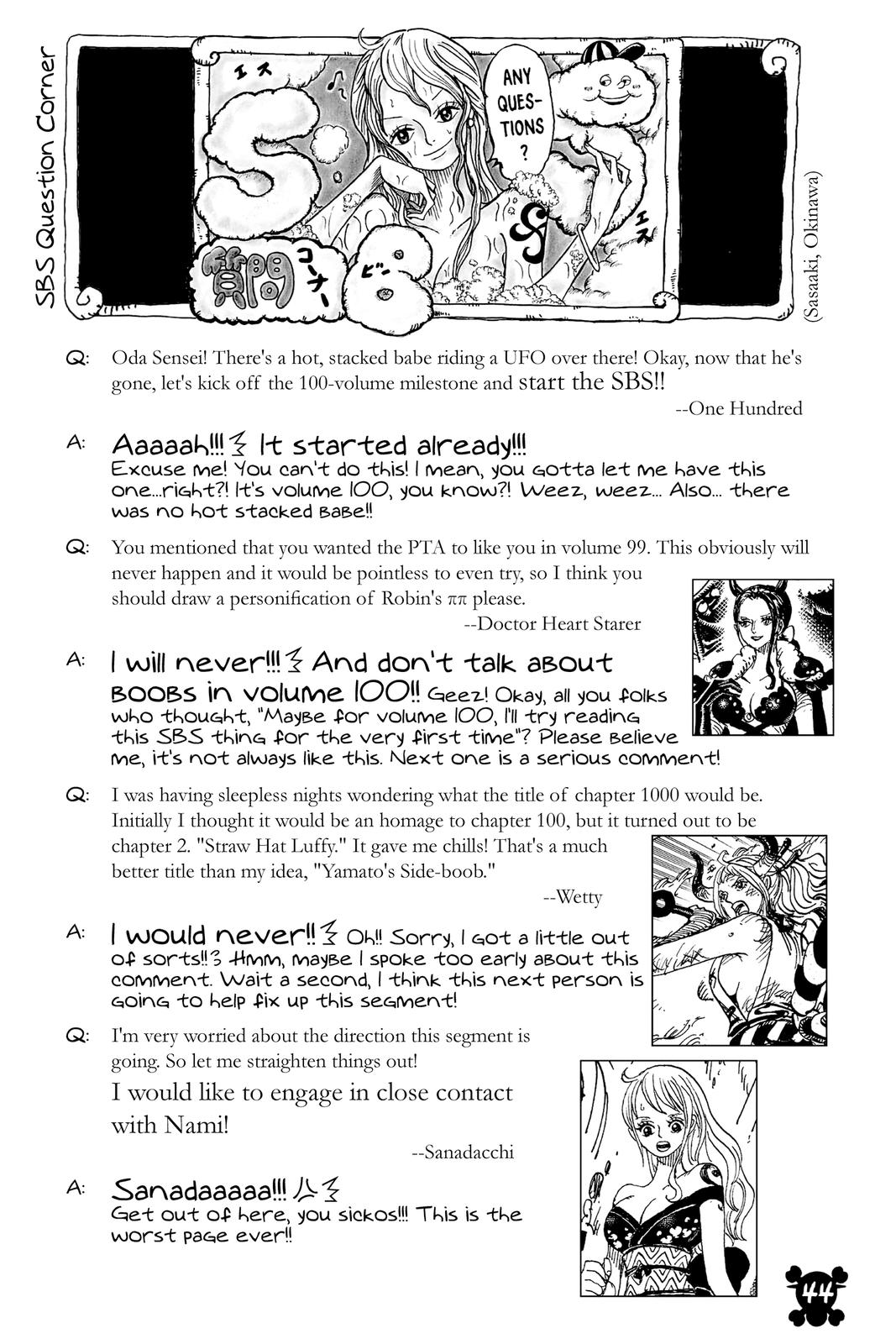 One Piece Chapter 1006 - Page 20