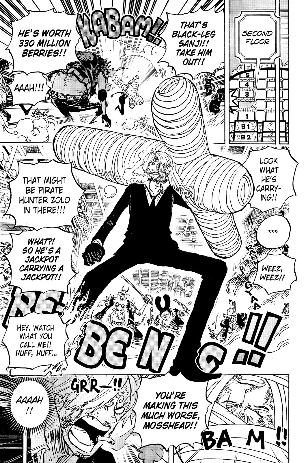 One Piece Chapter 1012 - Page 7