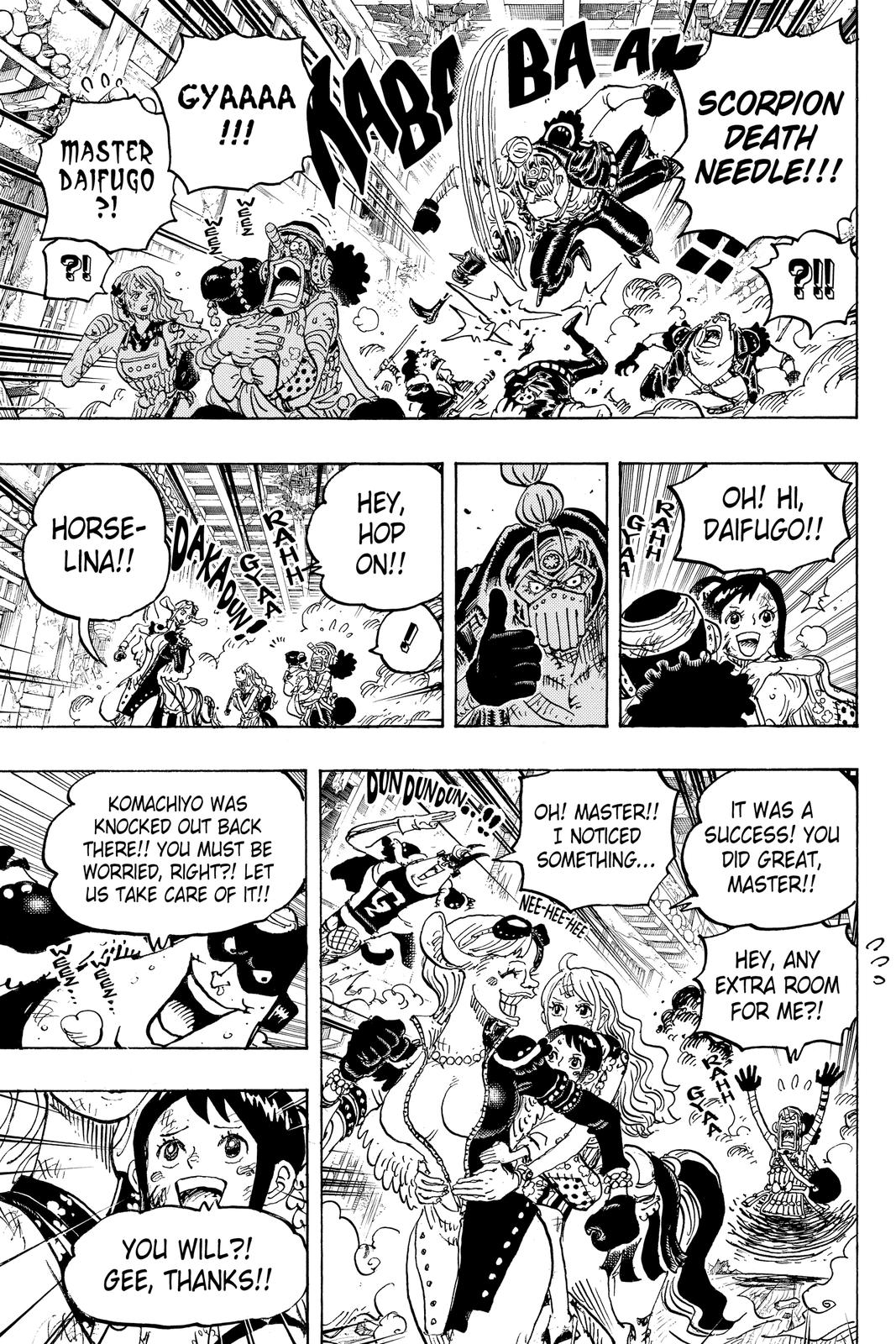 One Piece Chapter 1018 - Page 3