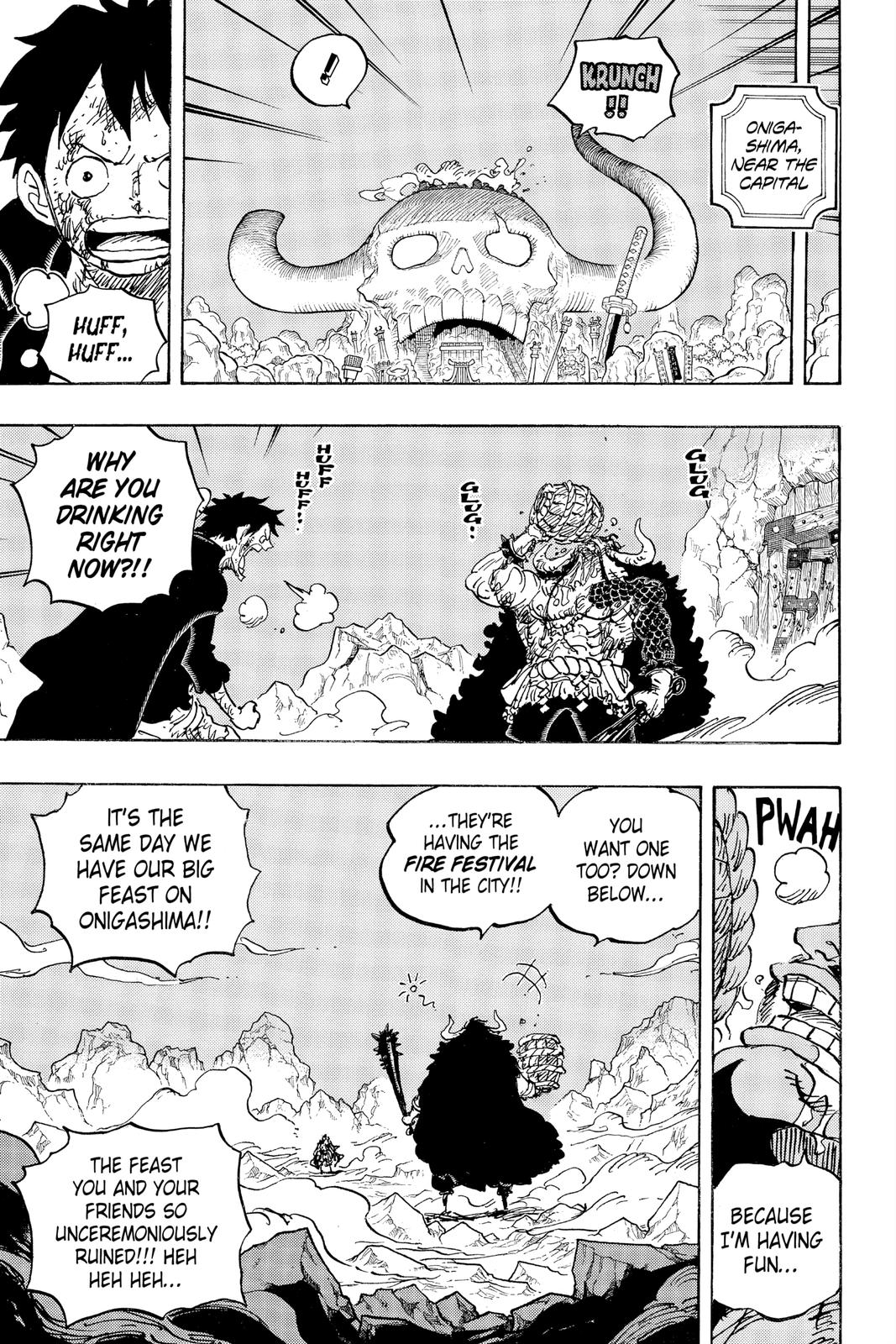 One Piece Chapter 1037 - Page 3