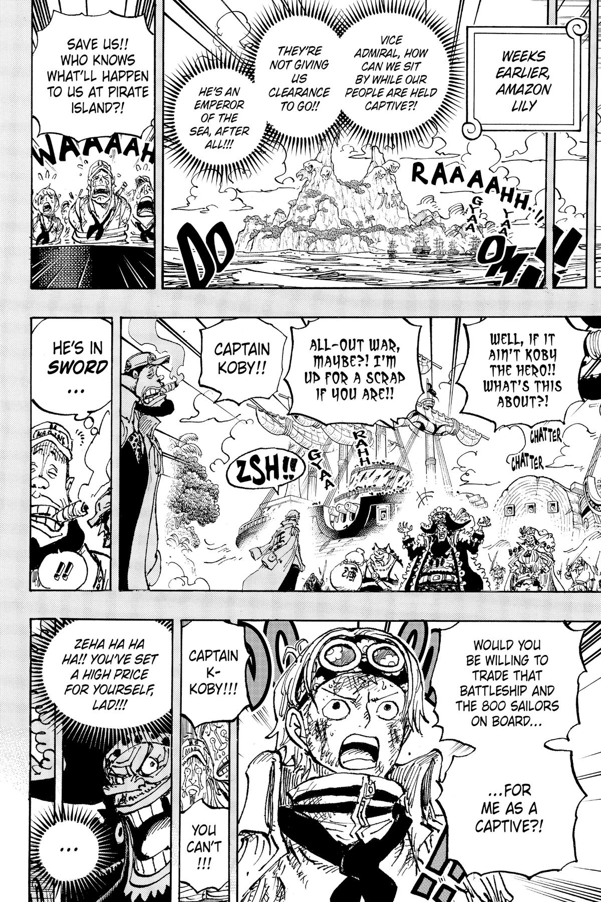 One Piece Chapter 1088 - Page 4