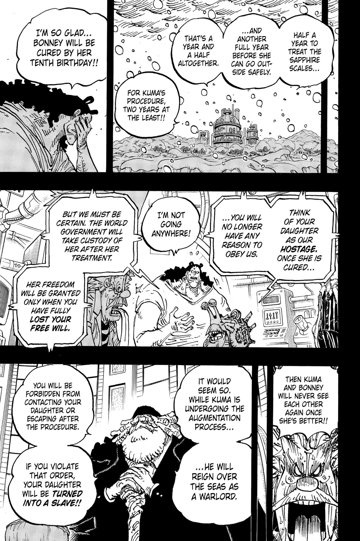 One Piece Chapter 1100 - Page 7
