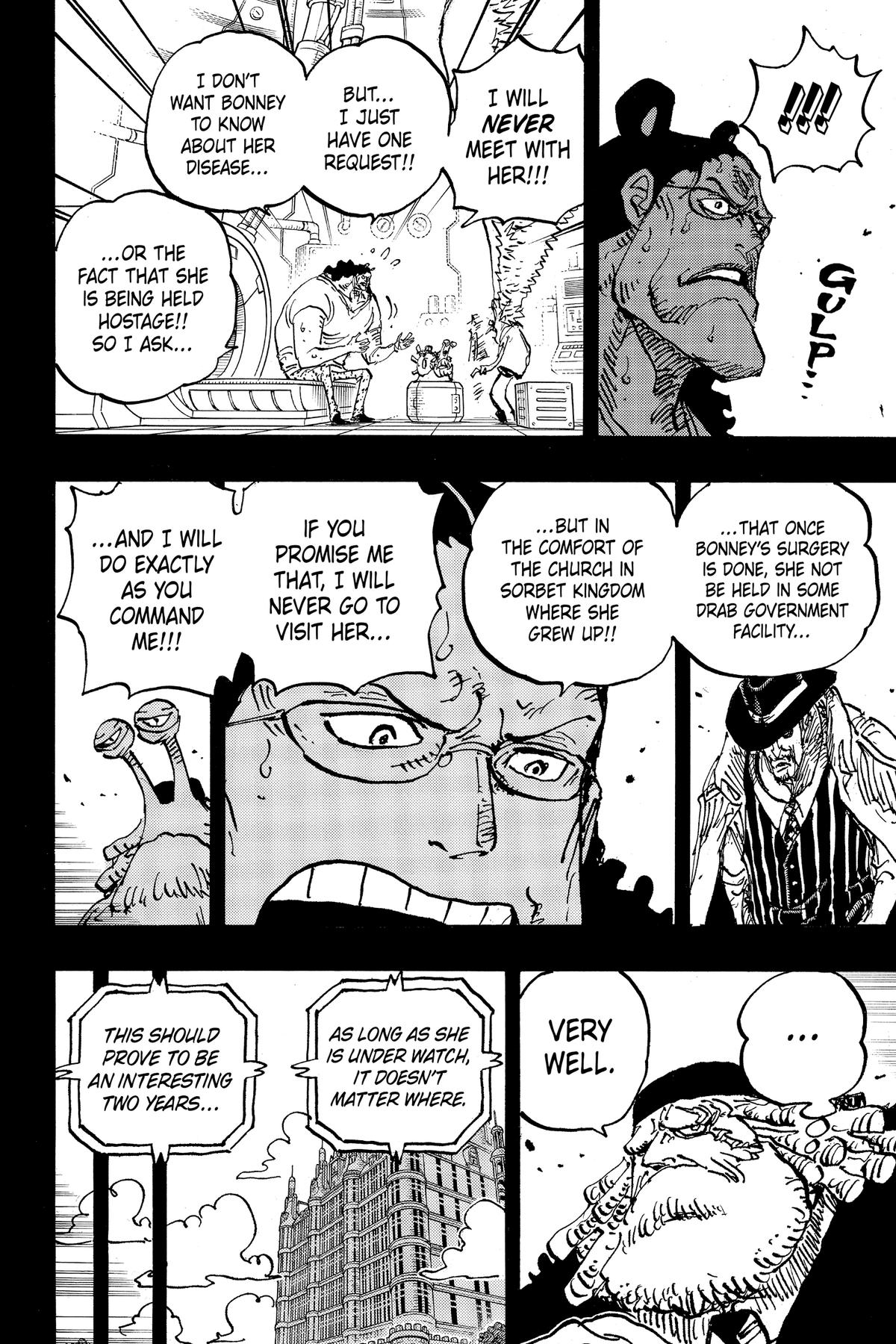 One Piece Chapter 1100 - Page 8