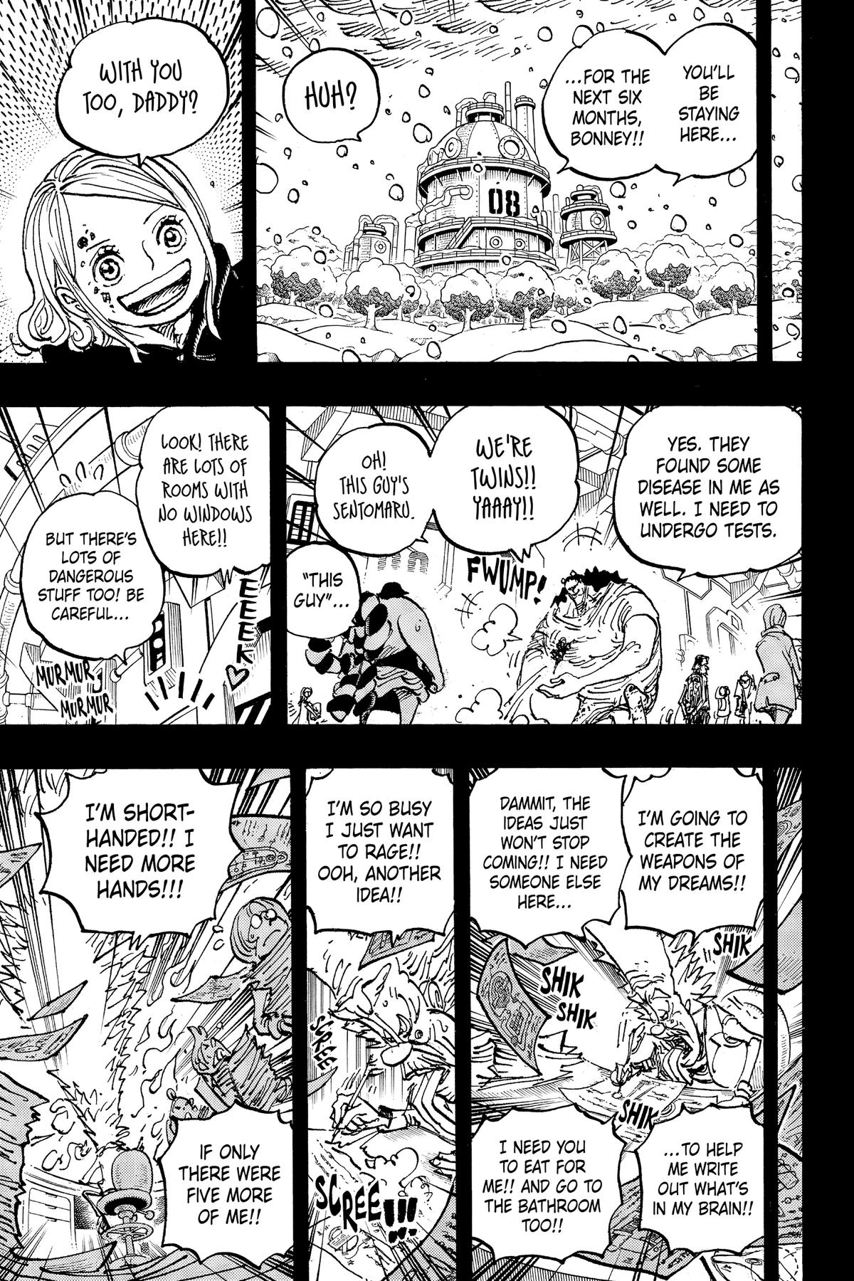 One Piece Chapter 1100 - Page 9