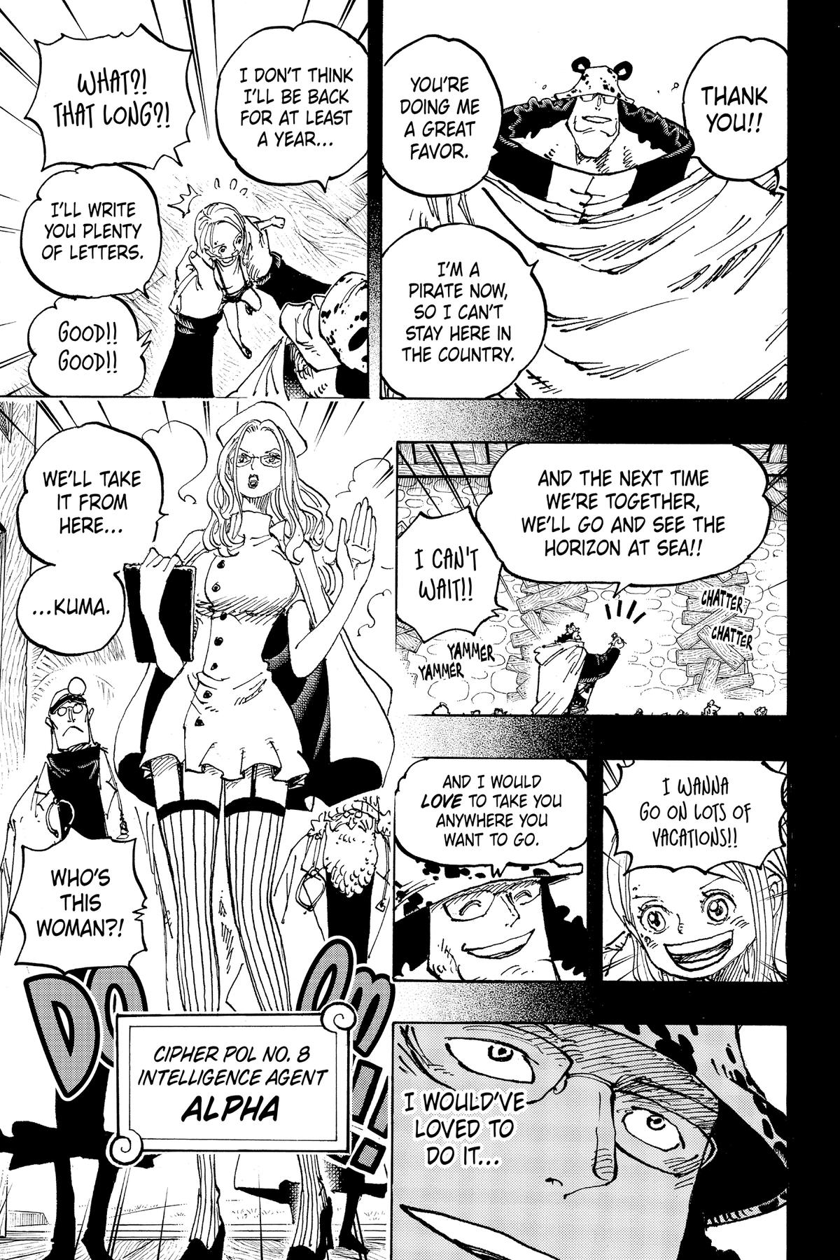 One Piece Chapter 1100 - Page 13