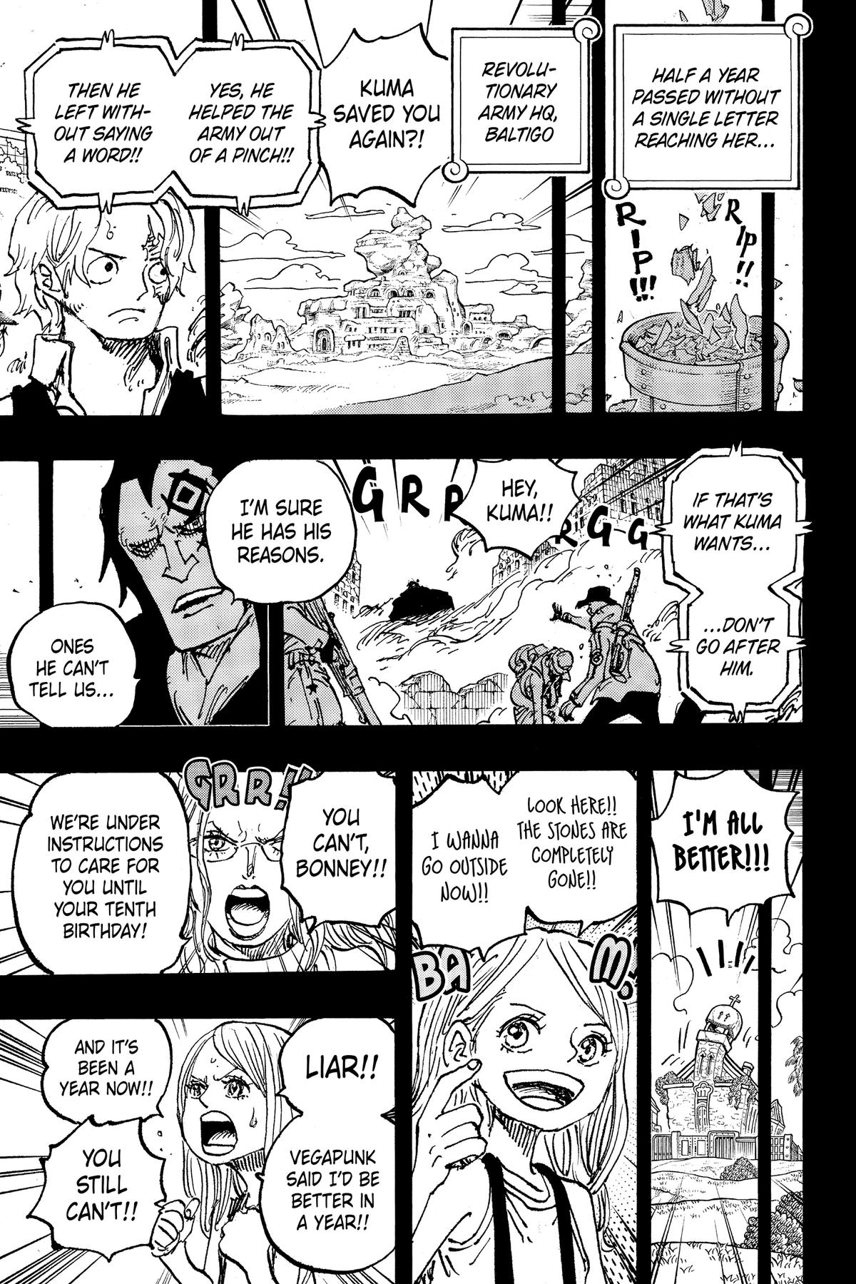 One Piece Chapter 1101 - Page 19