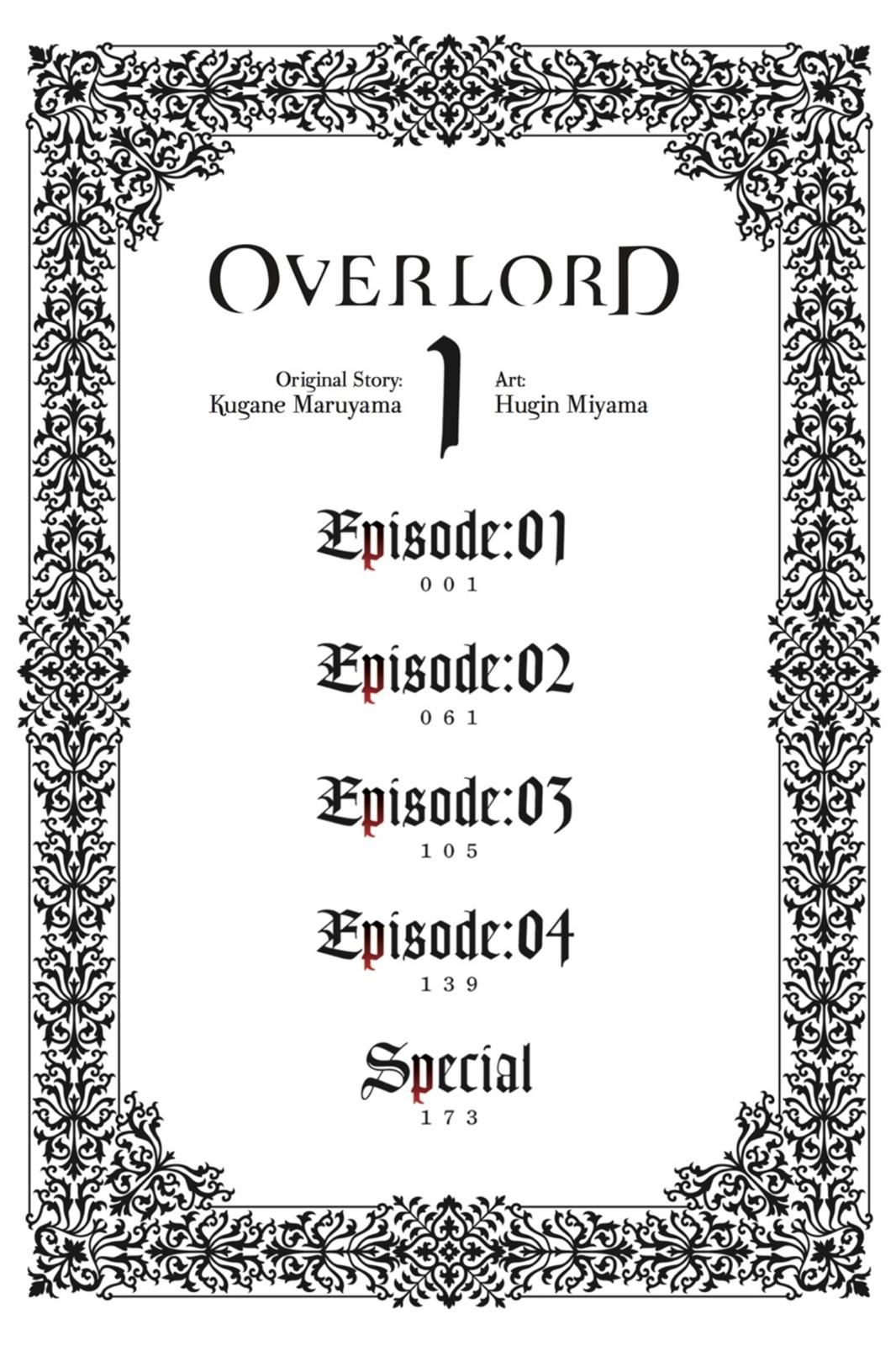 Overlord Chapter 1 - Page 4