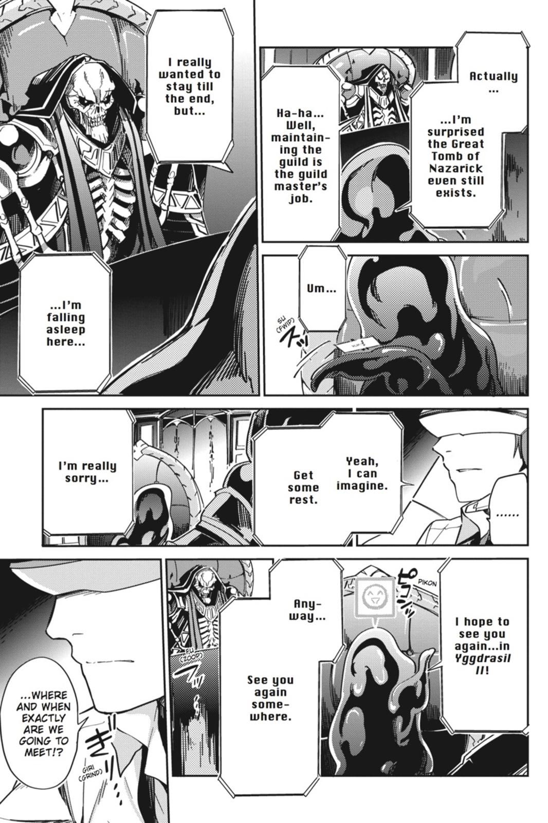 Overlord Chapter 1 - Page 8