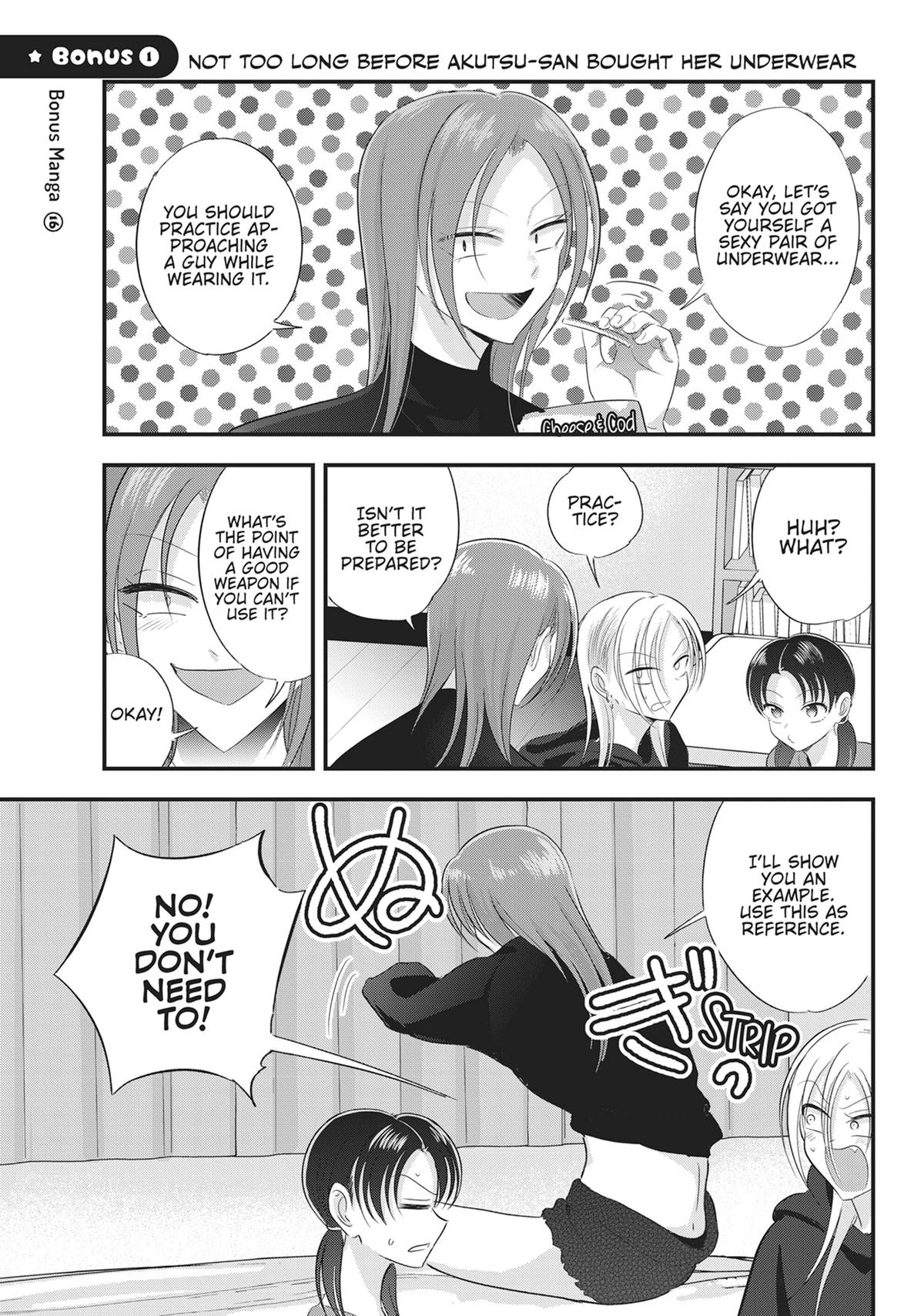 Please Go Home, Miss Akutsu! Chapter 189.5 - Page 1