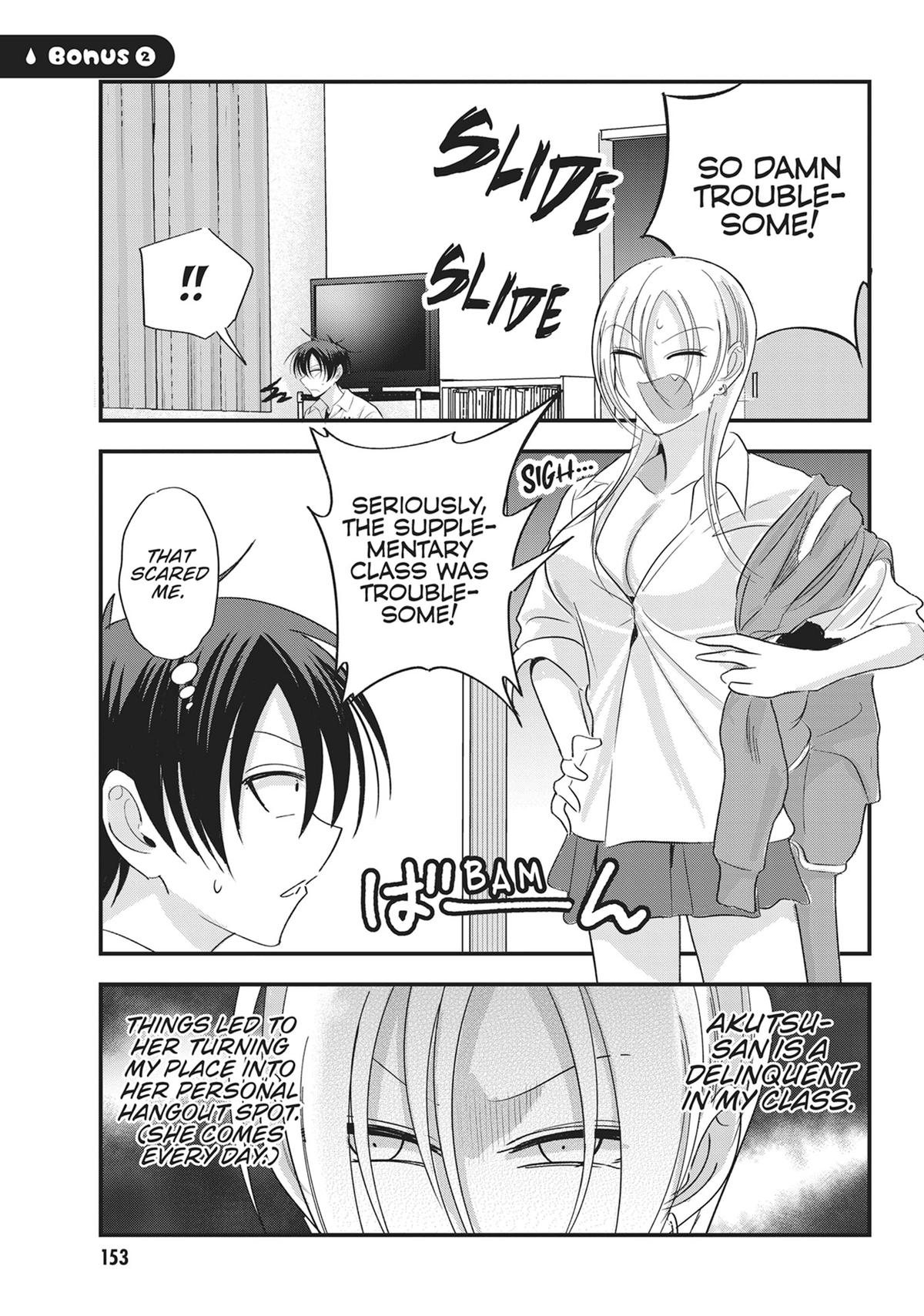 Please Go Home, Miss Akutsu! Chapter 189.5 - Page 9